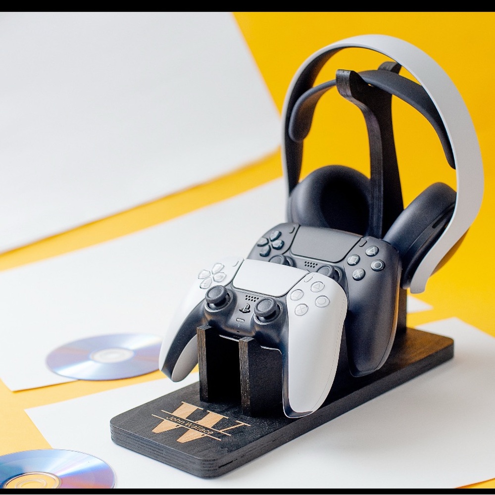 New, black Madeset controller headphone organizer! No personalization